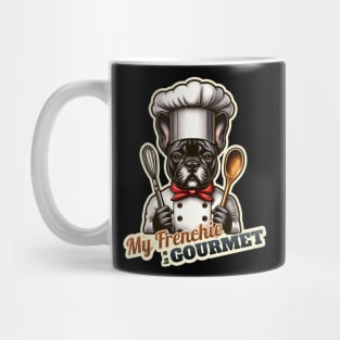 Chef french bulldog Mug